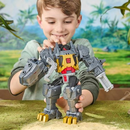 Transformers Cyberworld Chomp & Battle - Changes to Dino - Grimlock akciófigura