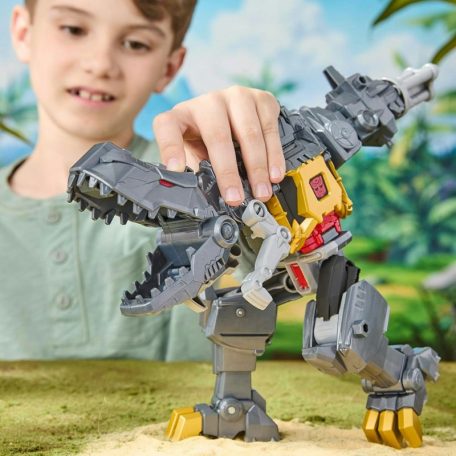 Transformers Cyberworld Chomp & Battle - Changes to Dino - Grimlock akciófigura