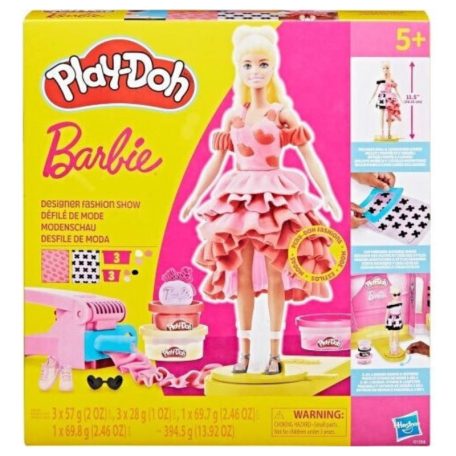 Play-Doh Barbie Divatbemutatós gyurmaszett