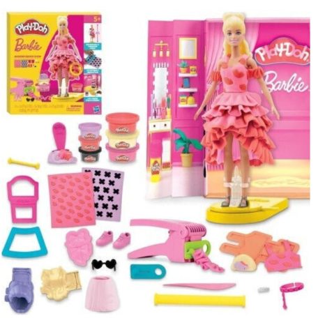 Play-Doh Barbie Divatbemutatós gyurmaszett