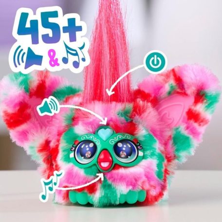 Furby Furblets Pep-Mint interaktív mini plüssjáték