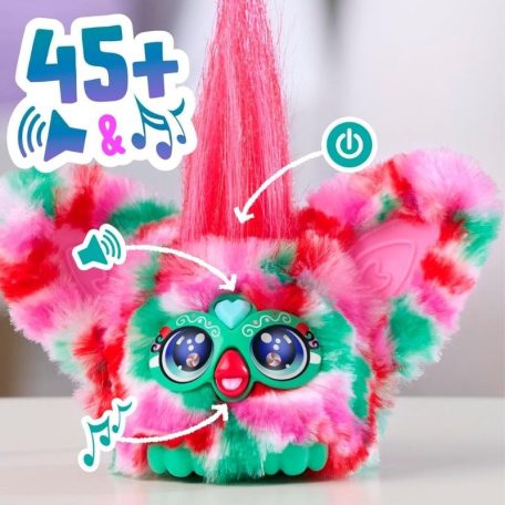 Furby Furblets Pep-Mint interaktív mini plüssjáték