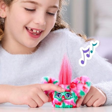 Furby Furblets Pep-Mint interaktív mini plüssjáték
