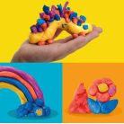 Play-Doh gyurmaszett - Virágos (4 db)