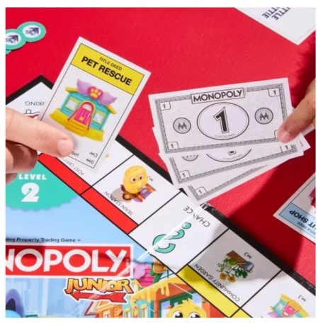 Monopoly Junior 2 az 1-ben társasjáték