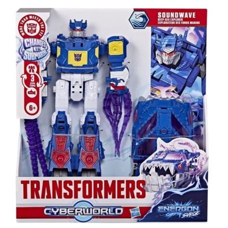 Transformers Berworld Soundwave Deep Sea Explor játékszett