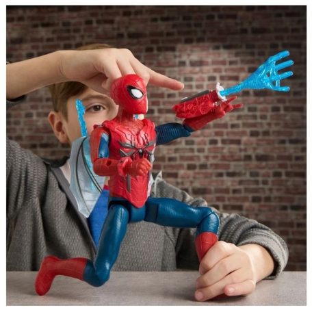Marvel Pókember: Vadonatúj nap - Titan Hero Series Ultimate Web Gear Pókember akciófigura kiegészítőkkel 
