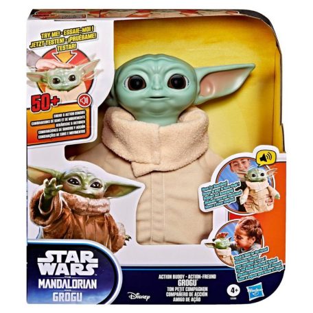 Star Wars The Mandalorian Action Buddy Grogu interaktív figura