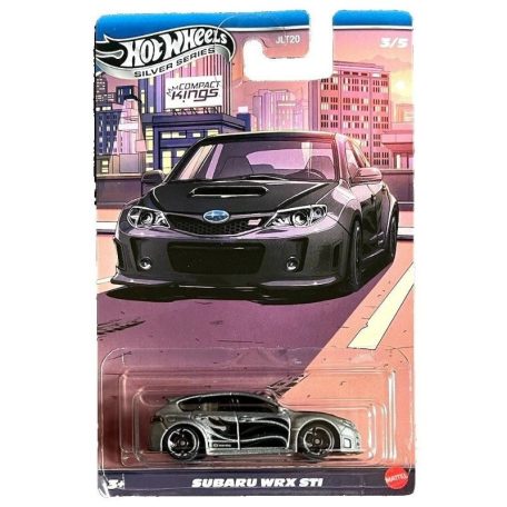 Hot Wheels Silver Series - Compact Kings kisautó 3/5 - Subaru WRX STI (1:64)