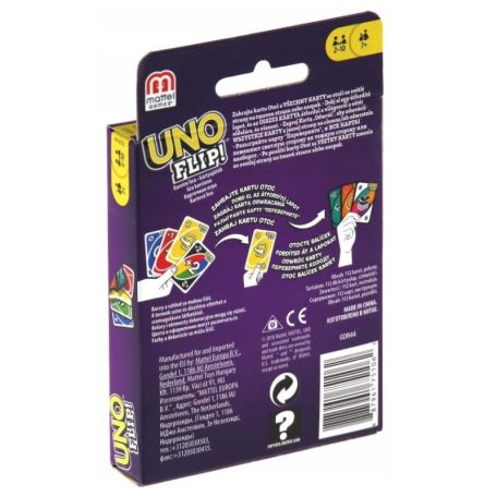 Kifordított UNO kártya - UNO Flip