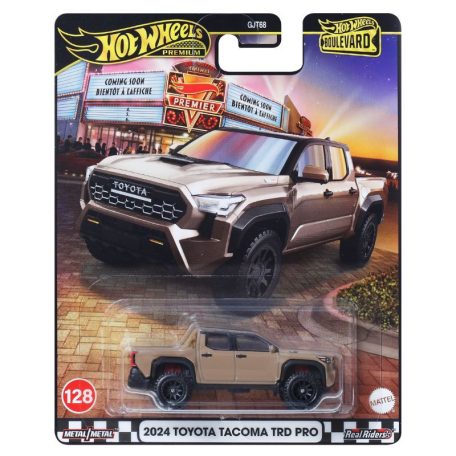 Hot Wheels Premium - Boulevard 128 kisautó - 2024 Toyota Tacoma TRD Pro (1:64)