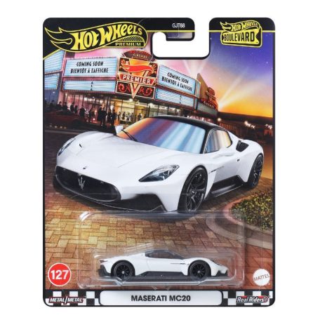 Hot Wheels Premium - Boulevard 127 kisautó - Maserati MC20 (1:64)