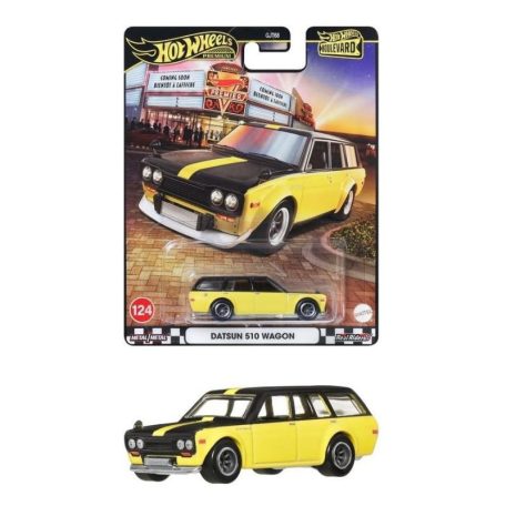 Hot Wheels Boulevard Premium fém kisautó 124 - Datsun 510 Wagon (1:64)