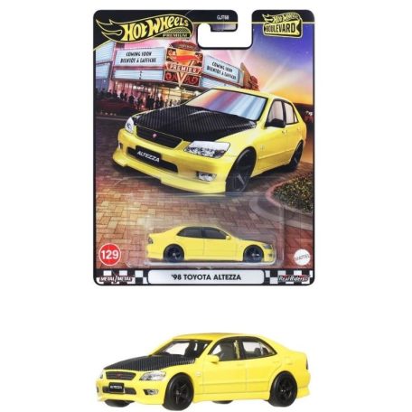 Hot Wheels Premium - Boulevard 129 kisautó - '98 Toyota Altezza (1:64)