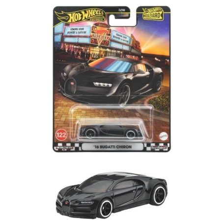 Hot Wheels Boulevard Premium fém kisautó 122 - '16 Bugatti Chiron (1:64)