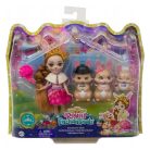 EnchanTimals Royal babák állatka családdal - Brystal Bunny család