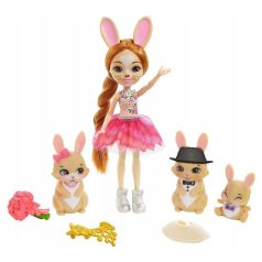   EnchanTimals Royal babák állatka családdal - Brystal Bunny család