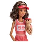 Barbie feltöltődés - Futó Barbie baba kiegészítőkkel