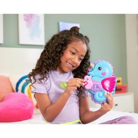 Polly Pocket állatkás táska játékszett - Csikóhal és kicsinye