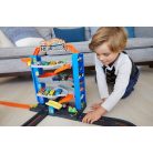 Hot Wheels Trükkös garázs játékszett