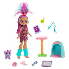   Cave Club Vadmacska játékszett Roaralai babával és kiegészítőkkel