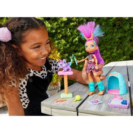 Cave Club Vadmacska játékszett Roaralai babával és kiegészítőkkel