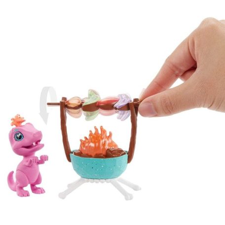 Cave Club BBQ játékszett Emberly babával és kiegészítőkkel