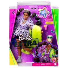   Barbie Extravagáns baba kutyával - Csillagos felsőben fodros ujjakkal