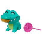 Barbie Extravagáns baba krokodillal - Kék fodros dzsekiben