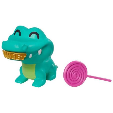 Barbie Extravagáns baba krokodillal - Kék fodros dzsekiben