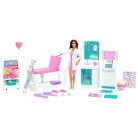 Barbie Karrierbabák - Mobilklinika játékszett babával