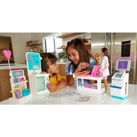 Barbie Karrierbabák - Mobilklinika játékszett babával