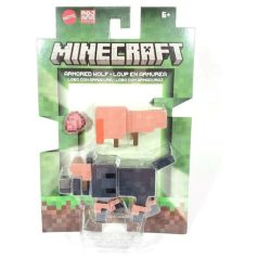   Minecraft gyűjthető karakterek - Páncélozott farkas játékfigura