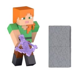   Minecraft Redstone Charged gyűjthető karakterek - Alex játékfigura