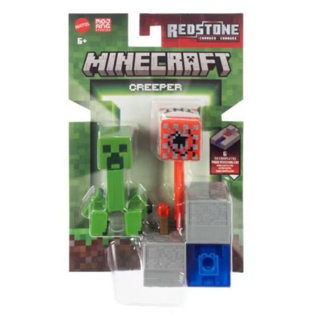 Minecraft Redstone Charged gyűjthető karakterek - Creeper játékfigura