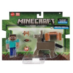 Minecraft 2 db-os figuraszett - Steve és szamár