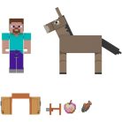 Minecraft 2 db-os figuraszett - Steve és szamár