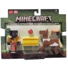 Minecraft 2 db-os figuraszett - Makena istállómester és ló