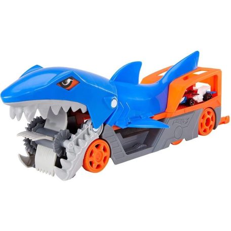 Hot Wheels Autófaló cápa kisautóval