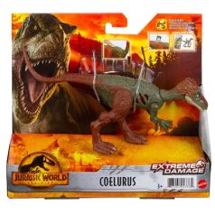   Jurassic World 3: Világuralom - Extreme Damage Coelurus dinoszaurusz figura