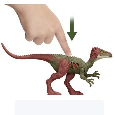 Jurassic World 3: Világuralom - Extreme Damage Coelurus dinoszaurusz figura