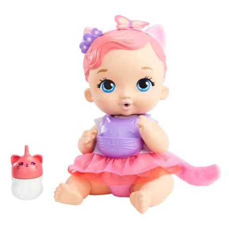 My Garden Baby - Édi bédi Gondoskodás pisilő, kék szemű cica baba