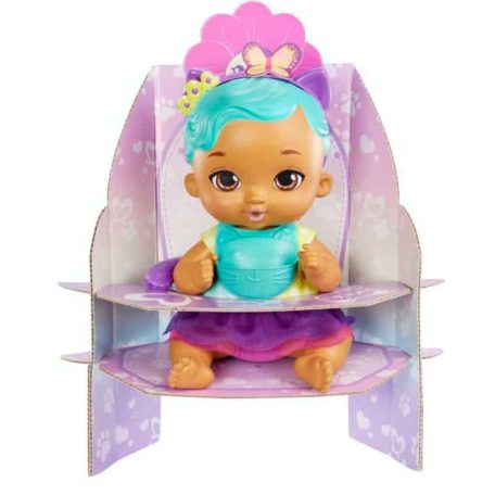 My Garden Baby - Édi bédi Gondoskodás pisilő, barna szemű cica baba