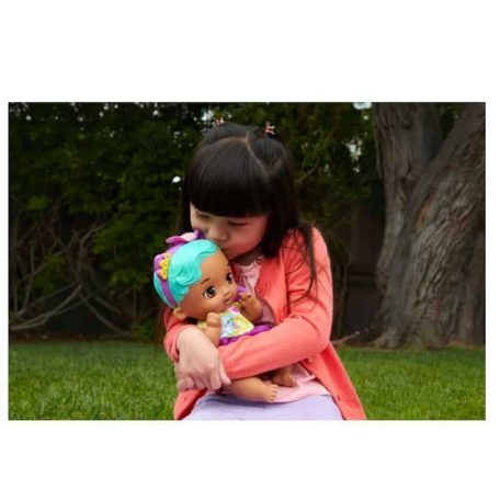 My Garden Baby - Édi bédi Gondoskodás pisilő, barna szemű cica baba