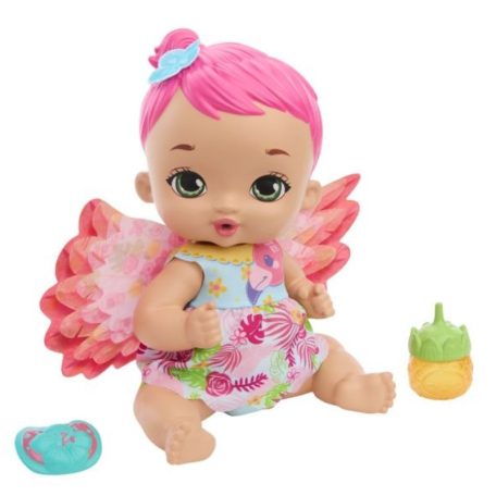 My Garden Baby - Édi bédi Gondoskodás - Rózsaszín flamingó baba