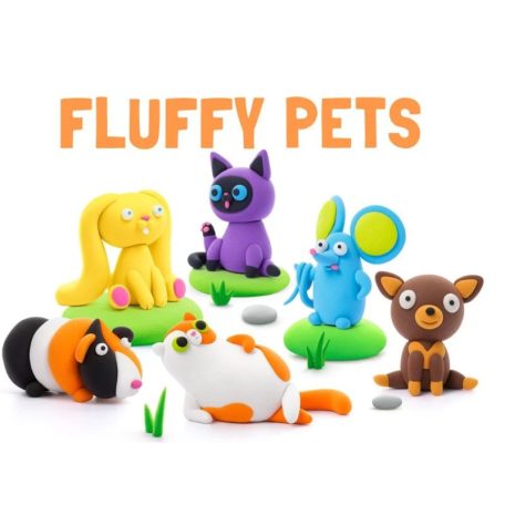 Hey Clay Nagy Szett - Pihepuha kedvencek gyurmacsomag