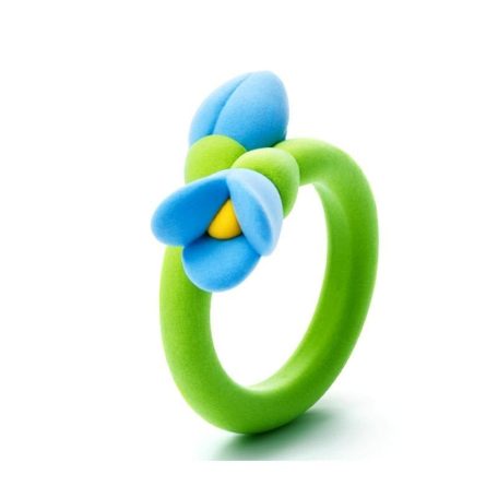 Hey Clay Bijou gyurmaszett - Virág gyűrűk