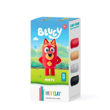 Hey Clay Bluey figura gyurmaszett - Rozsdás