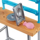 Barbie Feltöltődés - Műterem játékszett gyurmával és babával