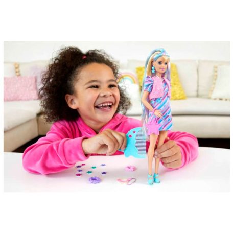 Barbie Totally Hair - Baba Csillagos hajdísszel